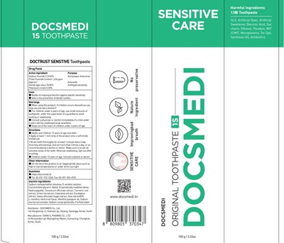 Carton Image (1s Docs Toothpaste Carton)